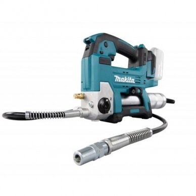 Makita DGP180Z Akumuliatorinis tepimo presas su 1,2m žarna 18V, 410g, 690 bar Makita DGP180Z Akumuliatorinis tepimo presas su 1,2m žarna 18V, 410g, 690 bar