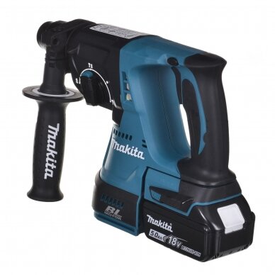 Makita DHR242RTJ Akumuliatorinis perforatorius 18V, 2x5.0Ah 2 Makita DHR242RTJ Akumuliatorinis perforatorius 18V, 2x5.0Ah 2