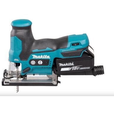 Makita DJV185Z akumuliatorinis siaurapjūklis 18V LXT – bešepetėlis, XPT apsauga (Be akumuliatorių ir įkroviklio) Makita DJV185Z akumuliatorinis siaurapjūklis 18V LXT – bešepetėlis, XPT apsauga (Be akumuliatorių ir įkroviklio)