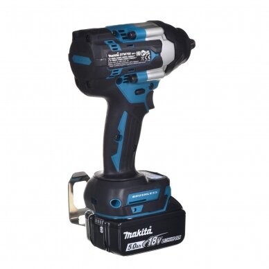 MAKITA DTW700RTJ Akumuliatorinis smūginis veržliasukis 18V, 1/2", 700/1000 Nm 4 MAKITA DTW700RTJ Akumuliatorinis smūginis veržliasukis 18V, 1/2", 700/1000 Nm 4