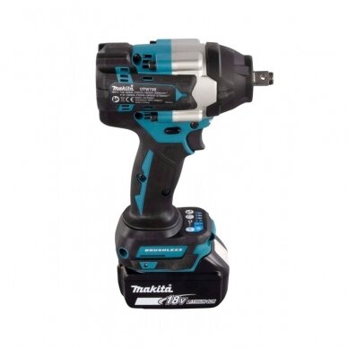 MAKITA DTW700RTJ Akumuliatorinis smūginis veržliasukis 18V, 1/2", 700/1000 Nm 6