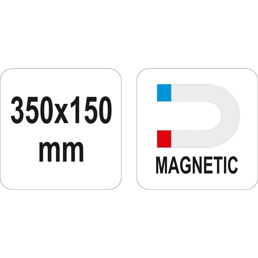 Magnetinė lėkštelė su 3 magnetais Yato YT-0831 2 Magnetinė lėkštelė su 3 magnetais Yato YT-0831 2
