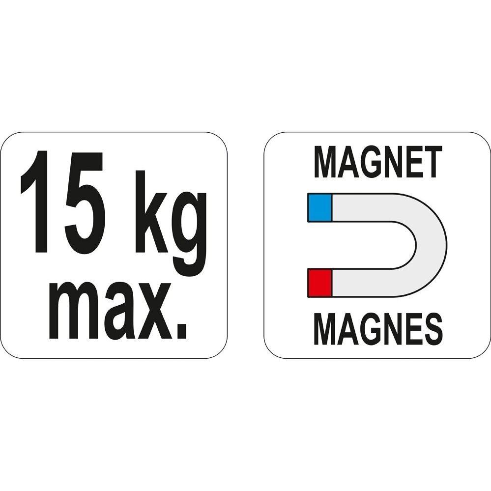 Magnetinis laikiklis veržliasukiui YATO 3
