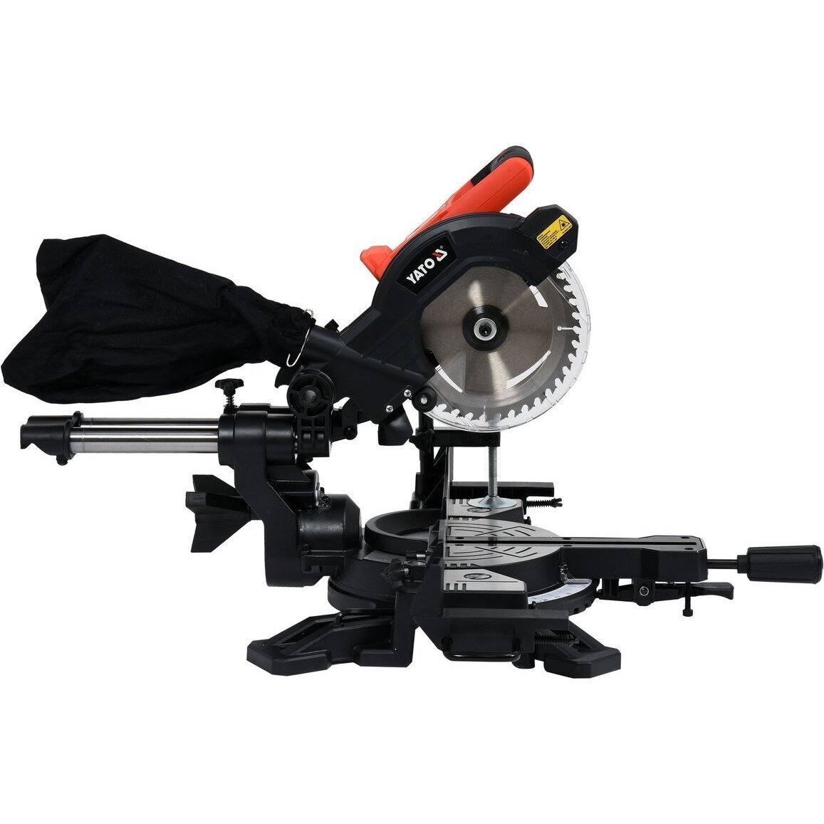 Akumuliatorinis skersinio pjovimo pjūklas 18V, 185mm YATO (be akumuliatoriaus ir pakrovėjo) 1 Akumuliatorinis skersinio pjovimo pjūklas 18V, 185mm YATO (be akumuliatoriaus ir pakrovėjo) 1
