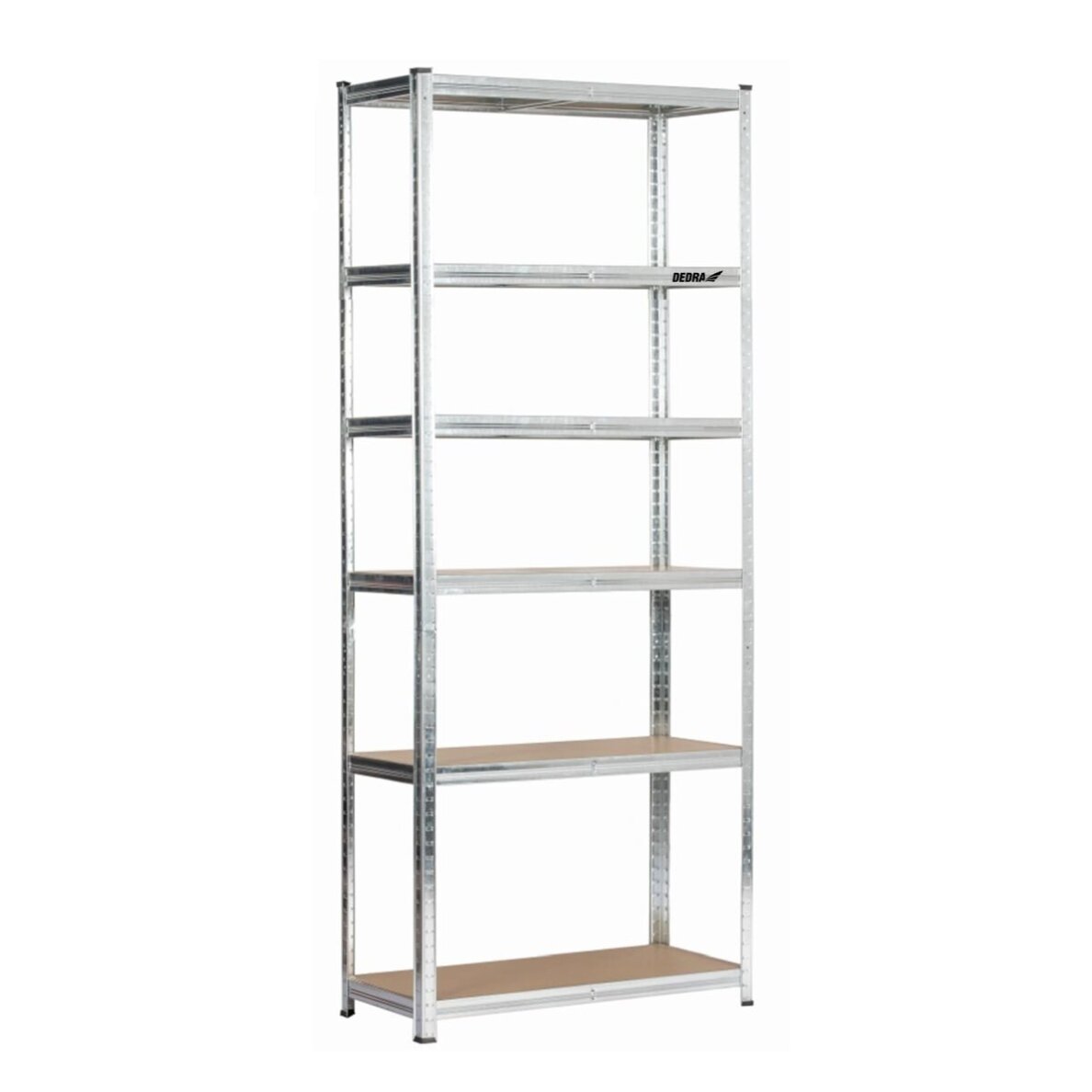 Metalinis sandėliavimo stelažas 224x90x40 6 lentynos DEDRA N1415 Metalinis sandėliavimo stelažas 224x90x40 6 lentynos DEDRA N1415