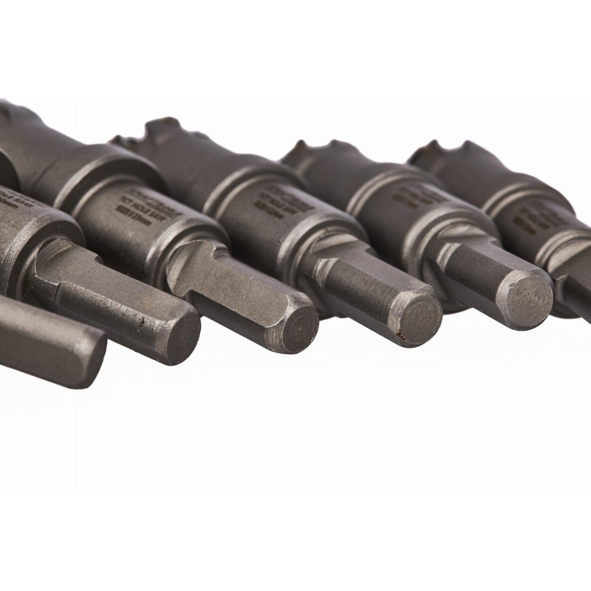 Metalui skirtų karbidinių grąžtų rinkinys 10 vnt. Kraftdele 8