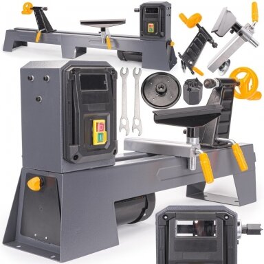 Medienos tekinimo staklės 600W, 1m PM-TSD-600LCD Medienos tekinimo staklės 600W, 1m PM-TSD-600LCD
