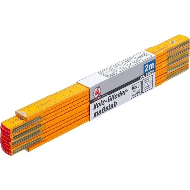 Medinis sulankstomas metras 2 m Kraftman 92051