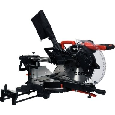 Medžio pjovimo staklės su lazeriu /padavimo funkcija 305mm 1800W YATO YT-82175 Medžio pjovimo staklės su lazeriu /padavimo funkcija 305mm 1800W YATO YT-82175