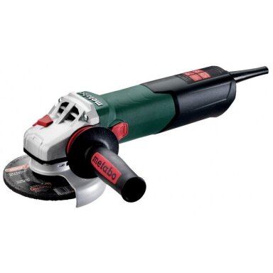 Metabo WEV 15-125 Quick Kampinis šlifuoklis 1550W reguliuojamos apsukos