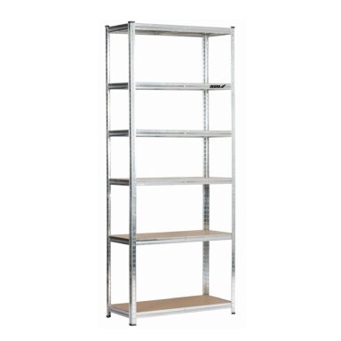 Metalinis sandėliavimo stelažas 224x90x40 6 lentynos DEDRA N1415 Metalinis sandėliavimo stelažas 224x90x40 6 lentynos DEDRA N1415