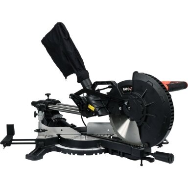 Metalo ir medžio pjovimo staklės - 2 bėgiai/padavimo funkcija 255mm YATO YT-82174