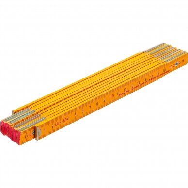 Medinis sulankstomas metras 2 m Kraftman 92051 1