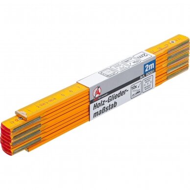 Medinis sulankstomas metras 2 m Kraftman 92051 Medinis sulankstomas metras 2 m Kraftman 92051