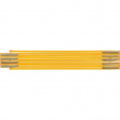 Medinis sulankstomas metras 2 m Kraftman 92051 2