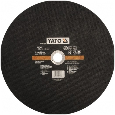 Metalo pjovimo diskas 400x4,0x32mm YATO