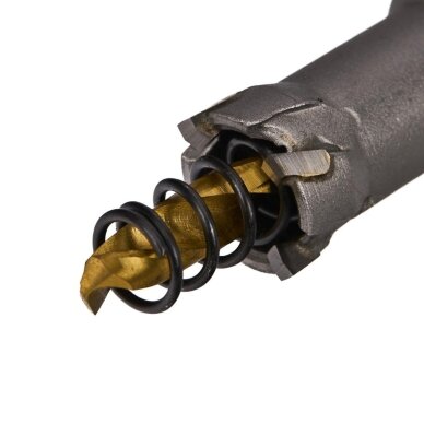 Metalui skirtų karbidinių grąžtų rinkinys 10 vnt. Kraftdele 5
