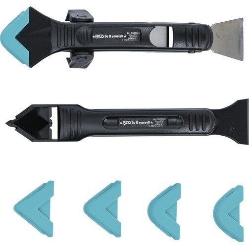 Mentelės silikonui ir gramdiklių rinkinys | 7 vnt. BGS 3