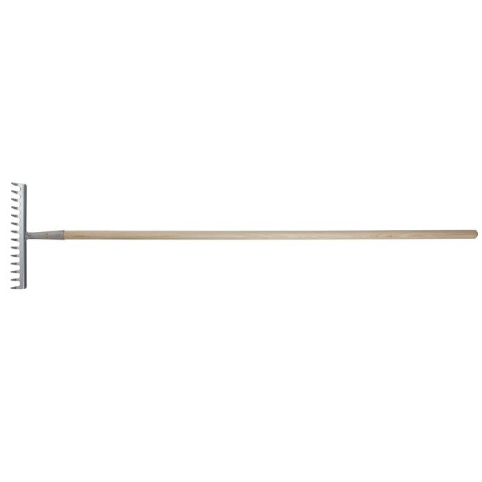 Metalinis grėblys STALCO 18 dantų, 50cm Metalinis grėblys STALCO 18 dantų, 50cm