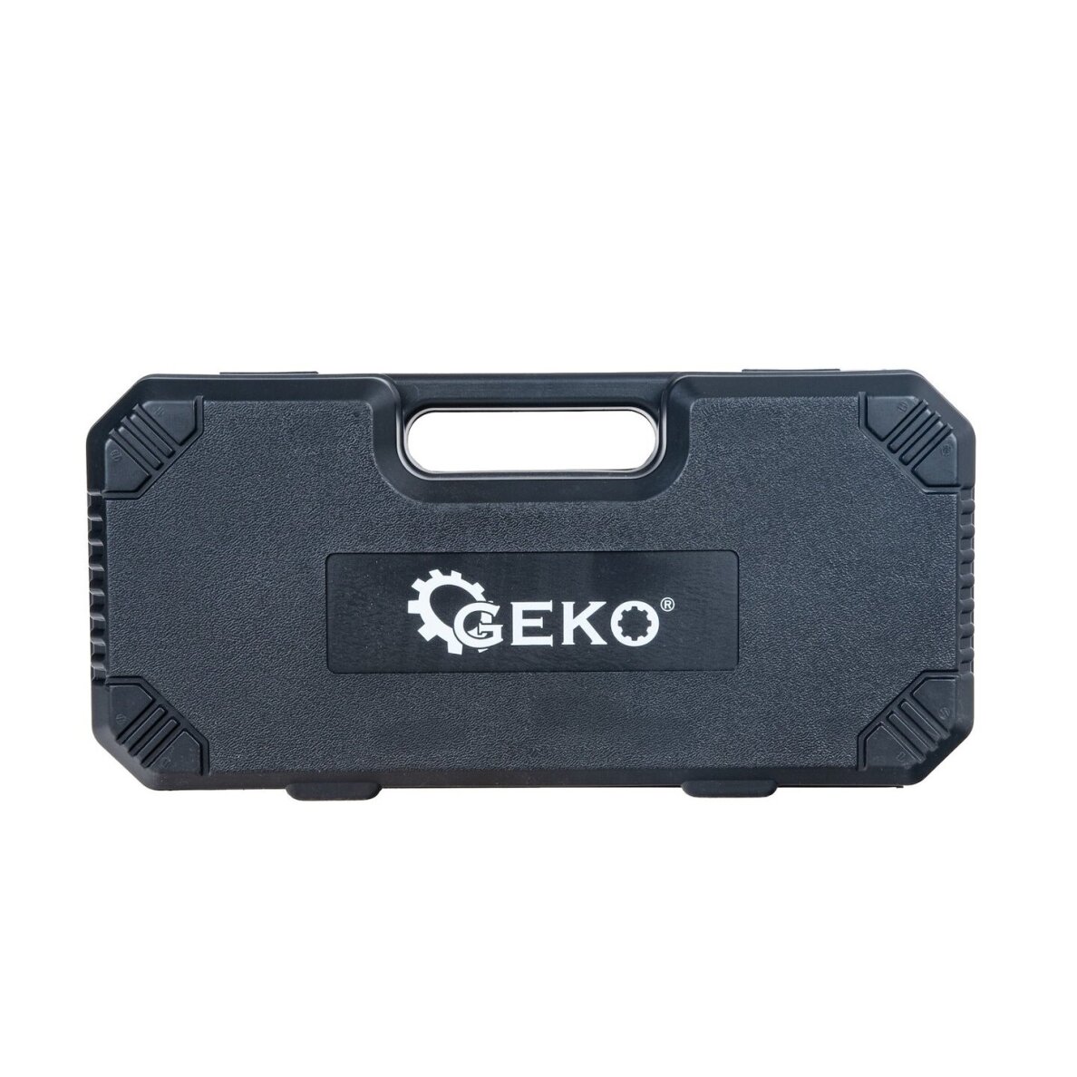 Mini kampinis šlifuoklis GEKO 200 W, 50 mm, su priedais ir lagaminu 14