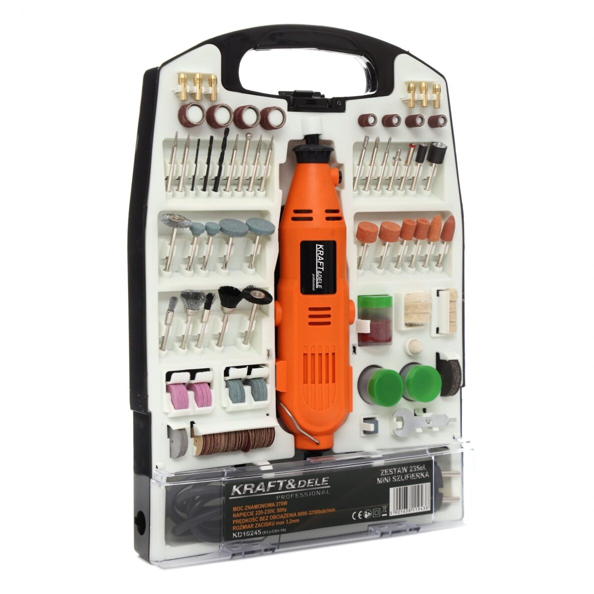 Mini šlifuoklis 270W KRAFTDELE KD10245