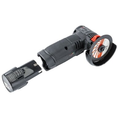 Mini akumuliatorinis kampinis šlifuoklis 12 V, 2 Ah RTSZK0134 Mini akumuliatorinis kampinis šlifuoklis 12 V, 2 Ah RTSZK0134
