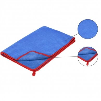 Mikropluošto šluostė automobiliui džiovinti 60x90 cm, 450 g/m² DEDRA 2001A30 Mikropluošto šluostė automobiliui džiovinti 60x90 cm, 450 g/m² DEDRA 2001A30