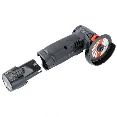 Mini akumuliatorinis kampinis šlifuoklis 12 V, 2 Ah RTSZK0134 1 Mini akumuliatorinis kampinis šlifuoklis 12 V, 2 Ah RTSZK0134 1