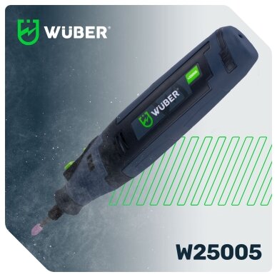 Mini šlifuoklis WUBER 8V su 60 priedų | Multifunkcinis graviruoklis WUBER W25005 9
