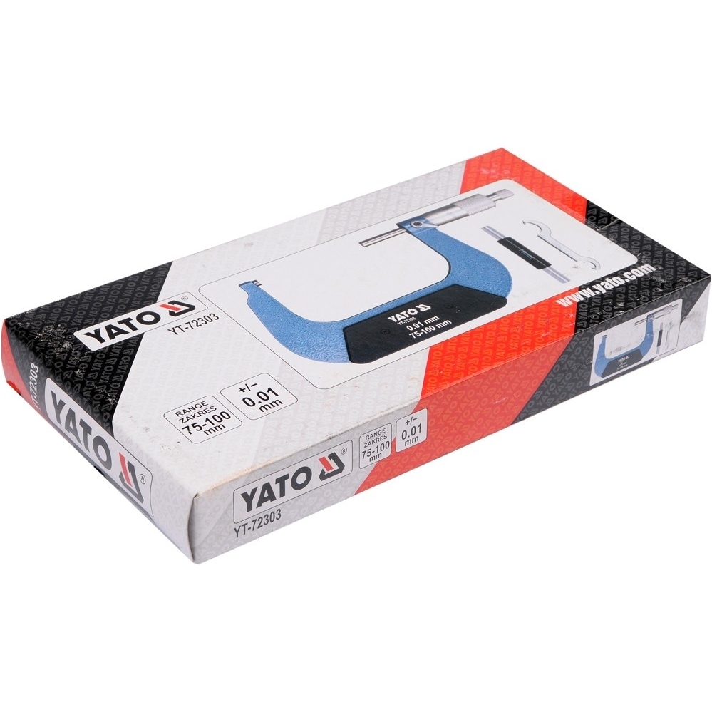 Mikrometras 75-100mm YATO 2 Mikrometras 75-100mm YATO 2
