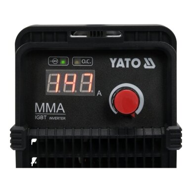 MMA 140A inverterinis suvirinimo aparatas YATO 3