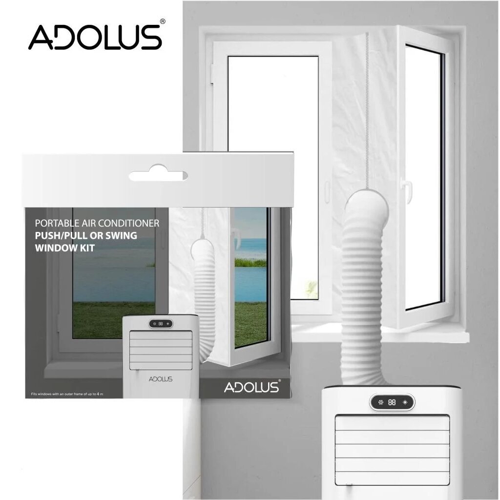 Mobilus oro kondicionierius ADOLUS ARCTIC A2050H su šildymu ir lango tarpine 15