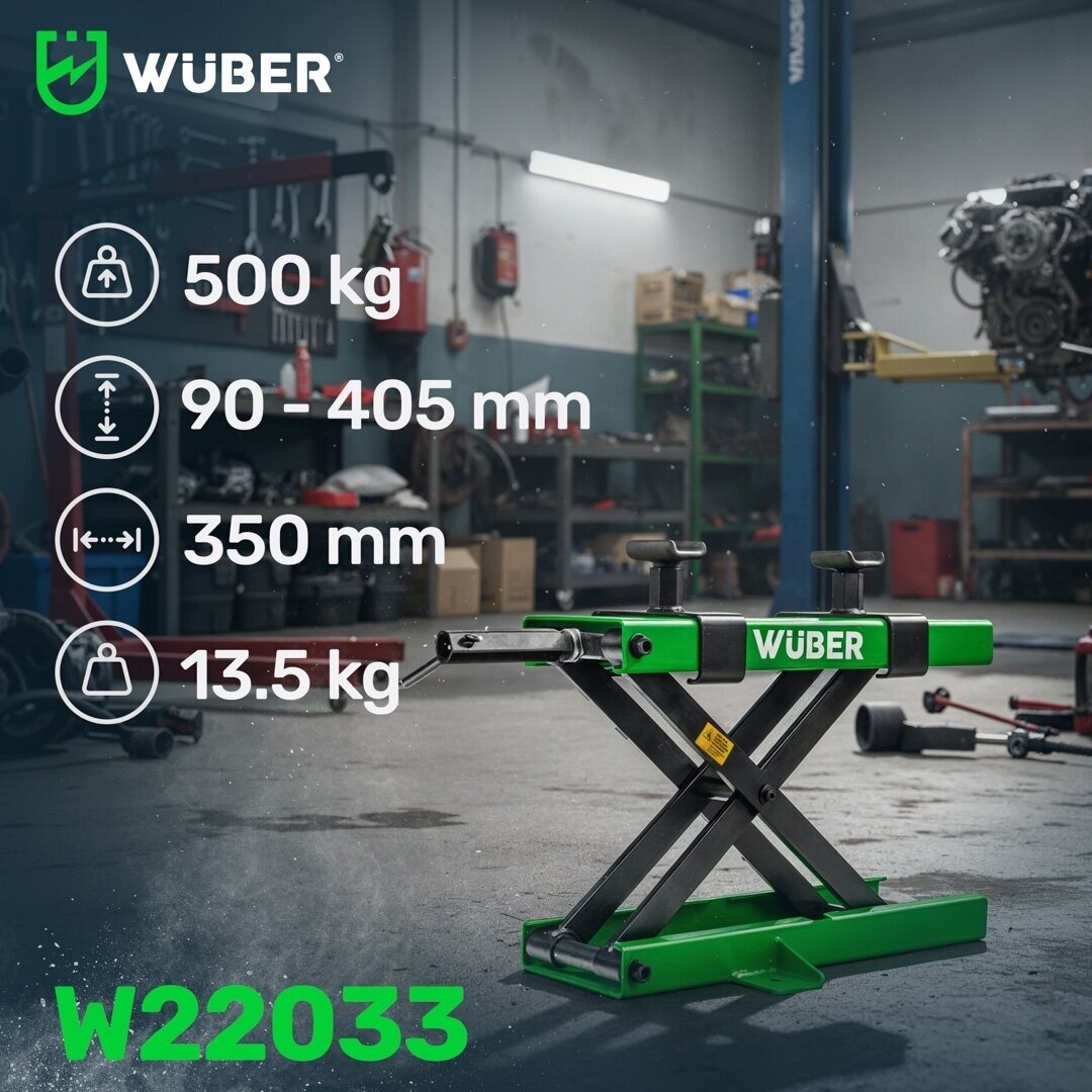Motociklų keltuvas 500 kg WUBER W22033 6 Motociklų keltuvas 500 kg WUBER W22033 6