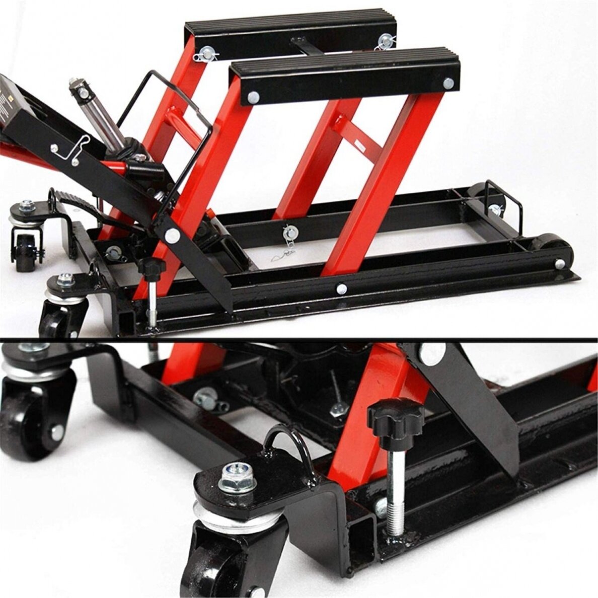 Motociklų ir kvadrociklų ATV hidraulinis keltuvas 680kg 1500Lbs Essen Tools 4