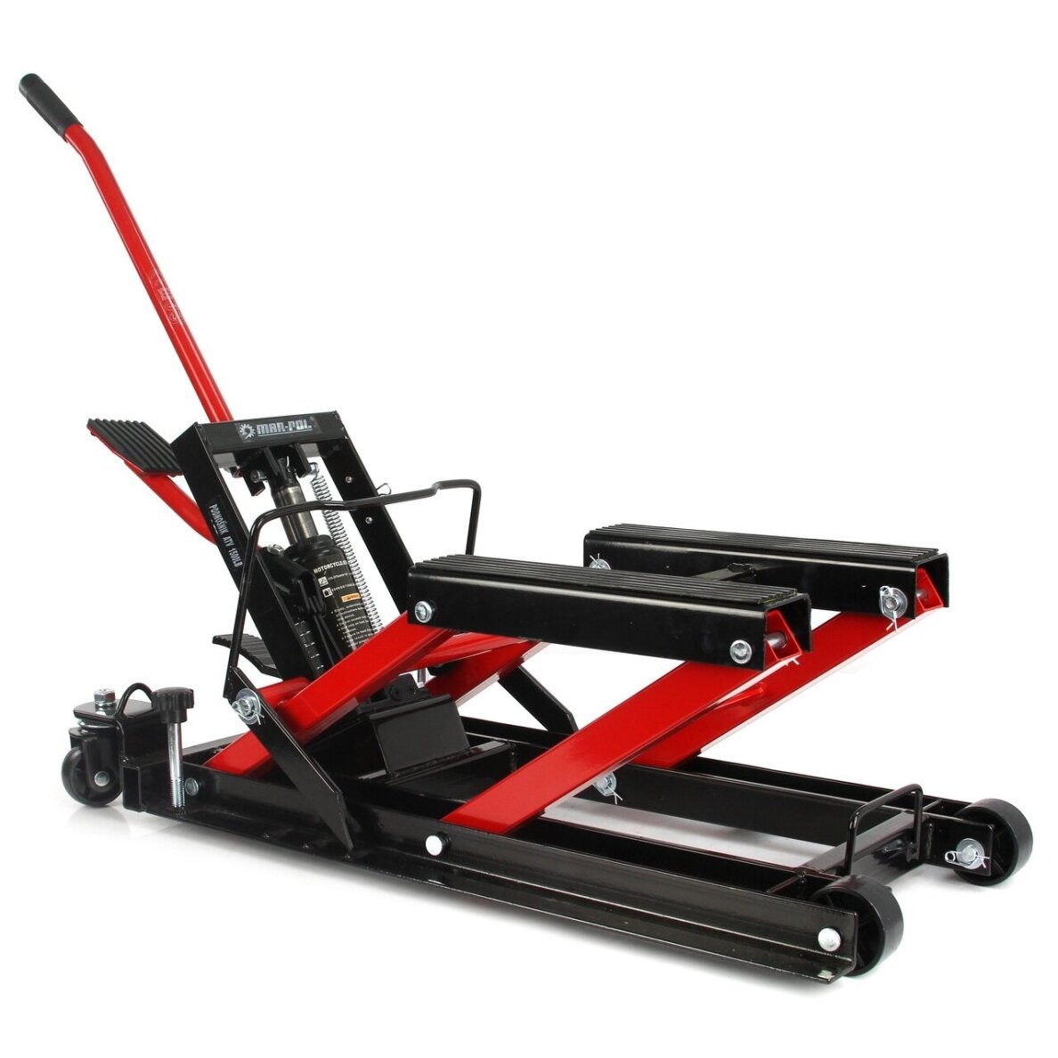 Motociklų ir keturačių ATV hidraulinis keltuvas 680kg 1500Lbs MAR-POL