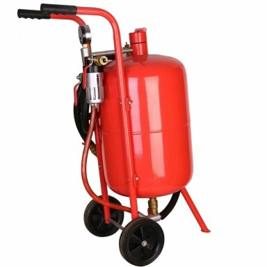 Mobili smėliapūtė ant ratukų 38L (10 galonų) Essen Tools Mobili smėliapūtė ant ratukų 38L (10 galonų) Essen Tools