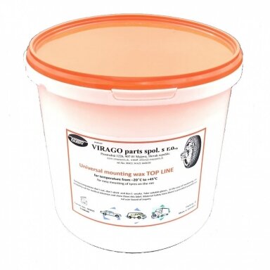 Montavimo pasta TOP LINE WAX 5KG (-20 iki +45°C oranžinė)