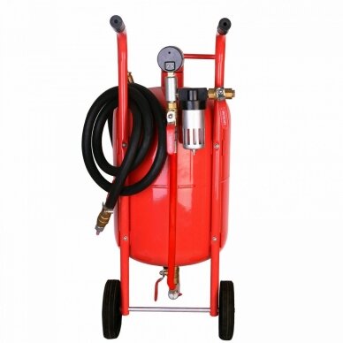 Mobili smėliapūtė ant ratukų 38L (10 galonų) Essen Tools 2 Mobili smėliapūtė ant ratukų 38L (10 galonų) Essen Tools 2