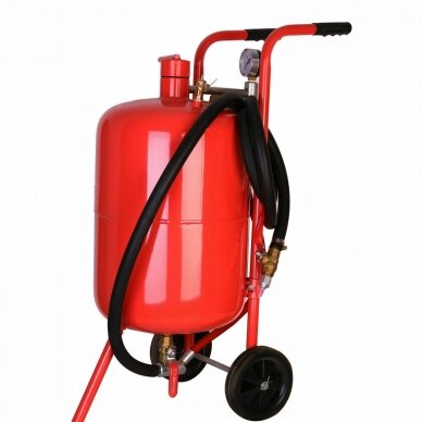 Mobili smėliapūtė ant ratukų 38L (10 galonų) Essen Tools 3 Mobili smėliapūtė ant ratukų 38L (10 galonų) Essen Tools 3