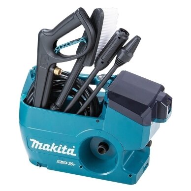 Mobilus akumuliatorinis plovimo įrenginys 36V Makita DHW080ZK 1 Mobilus akumuliatorinis plovimo įrenginys 36V Makita DHW080ZK 1