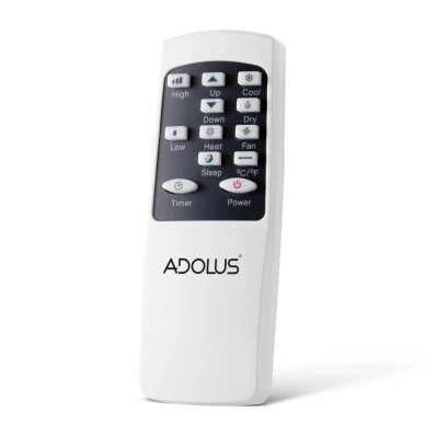 Mobilus oro kondicionierius ADOLUS ARCTIC A2050H su šildymo funkcija – 4in1 11