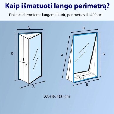 Mobilus oro kondicionierius ADOLUS ARCTIC A2050H su šildymu ir lango tarpine 7