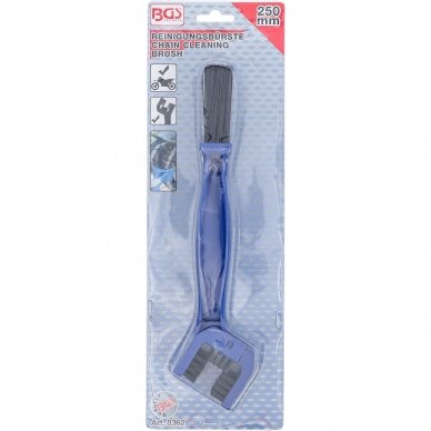 Motociklų grandinės valymo šepetėlis 250 mm 3 Motociklų grandinės valymo šepetėlis 250 mm 3