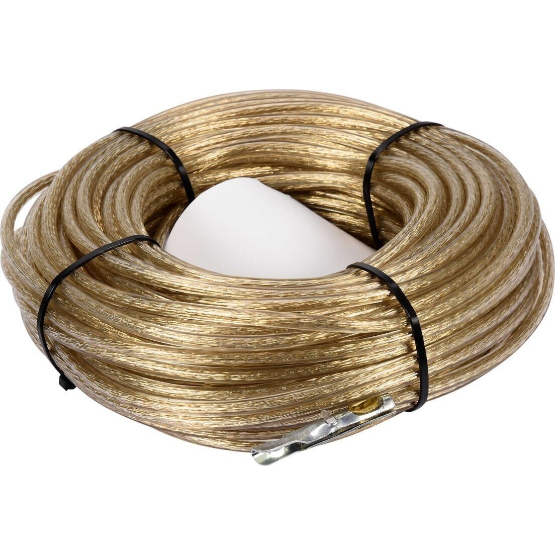 Muitinės plombavimo trosas plieninis, su antgaliais 6mm x 34m Muitinės plombavimo trosas plieninis, su antgaliais 6mm x 34m