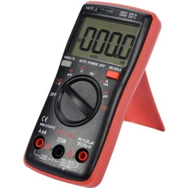 Multimetras TRUE RMS 9999 AUTO LCD YATO YT-73089 Multimetras TRUE RMS 9999 AUTO LCD YATO YT-73089