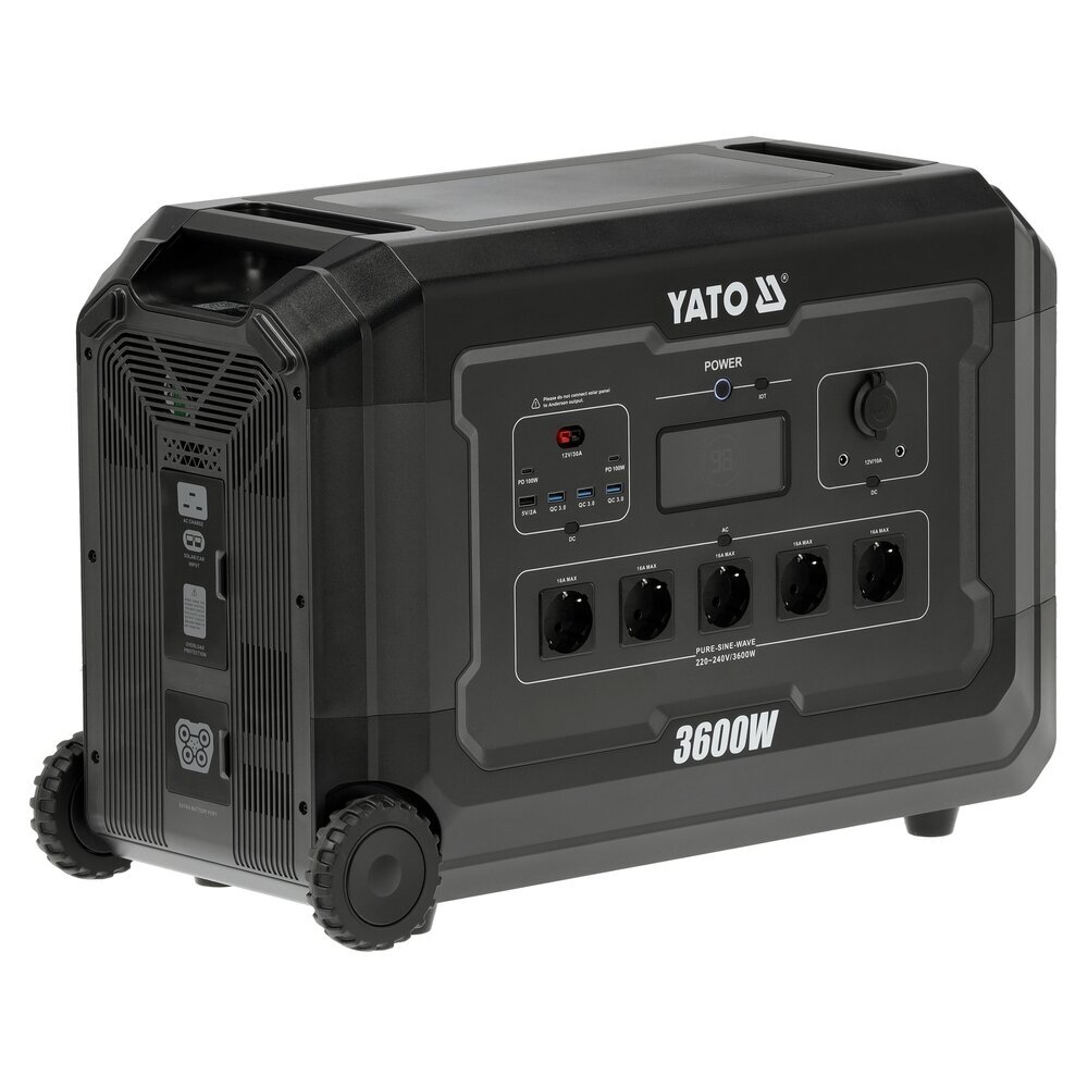 Nešiojama maitinimo stotis | 3600W | 3072WH YATO 1 Nešiojama maitinimo stotis | 3600W | 3072WH YATO 1