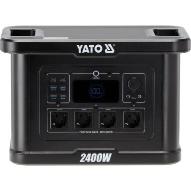 Nešiojama maitinimo stotis | 2400W | 2232WH YATO Nešiojama maitinimo stotis | 2400W | 2232WH YATO