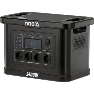 Nešiojama maitinimo stotis | 2400W | 2232WH YATO Nešiojama maitinimo stotis | 2400W | 2232WH YATO