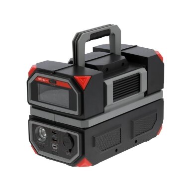 Nešiojama maitinimo stotis 300 W, 315 WH, 230 V, USB-C PD Power Bank YATO YT-83090