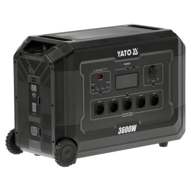 Nešiojama maitinimo stotis | 3600W | 3072WH YATO